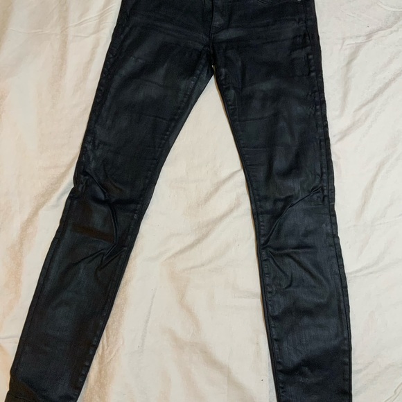 Burberry brit coated pants jeans 29 - Picture 9 of 12